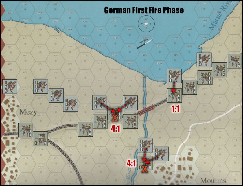 First Blood Second Marne Board game