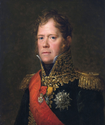 Michel Ney, Marshall of the French Empire, Duc of Elchingen, Prince of Moscow *oil on canvas *65 x 55 cm *1812